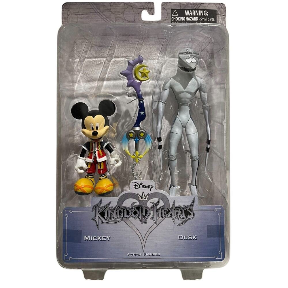 Disney Kingdom Hearts Mickey & Dusk Action Figure 2-Pack Series 1